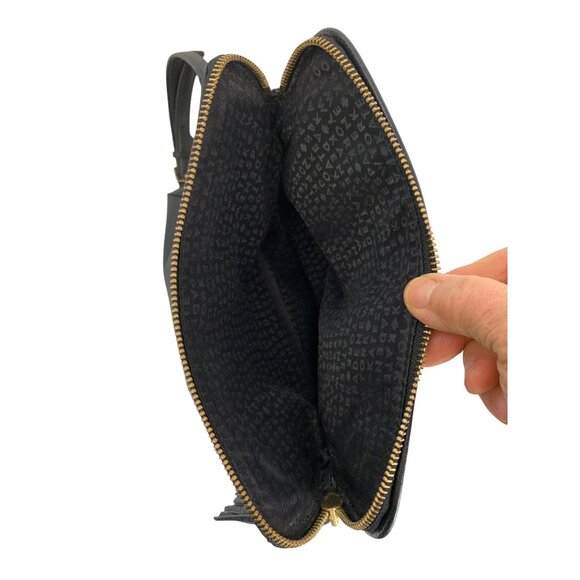 Kate Spade Black Pebbled Leather Crossbody Bag Satchel Chester Street Miri 8344 - Picture 13 of 16